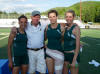Whitney Stafford, Coach Pantas, Erin McKee, Hannah Sayles 300M Hurdles 1,3,5 2009 NWConf Champs