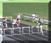 Erin McKee 100H 2008, on right