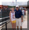 Deanna Butler and Coach Pantas