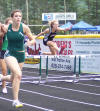 Erin McKee, 2009 4A West Regional Champs, Prelim 300M H